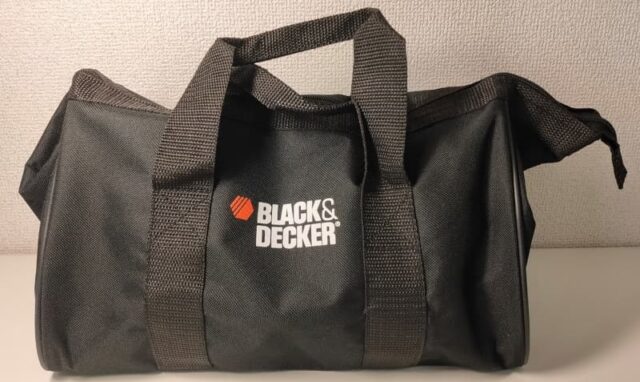 BLACK＆DECKER_インパクトドライバー_EAI800_バッグ