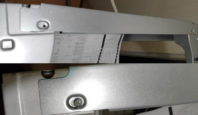 パナソニック_全自動洗濯機専用ユニット台_N-UD71_棚板に後ラックを取付